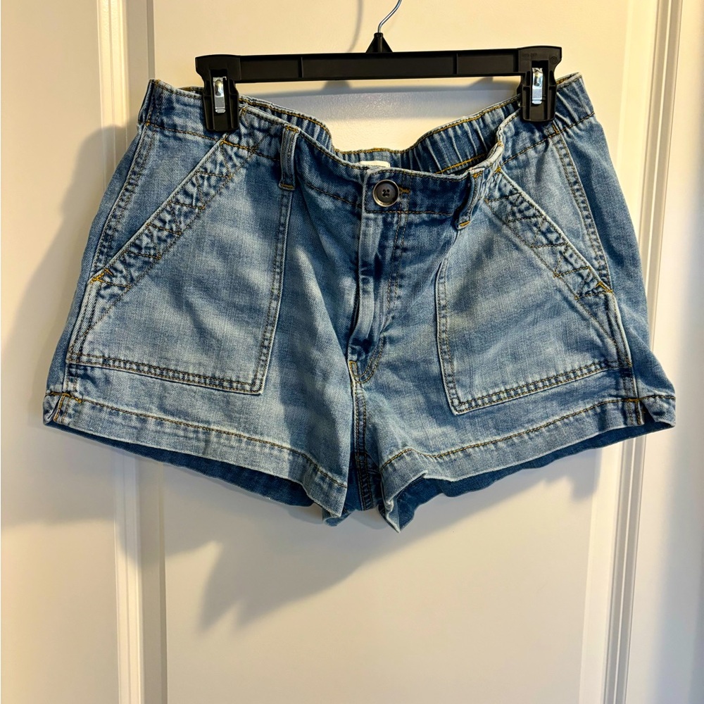Denim Blue Women's Shorts